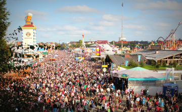 Ismét hatmillió fölé emelkedett a müncheni Oktoberfest látogatóinak száma